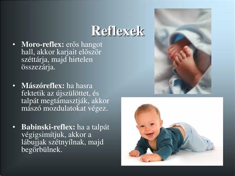 csecsemő reflexek