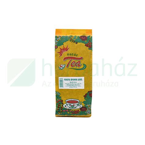 Fekete áfonya tea csésze