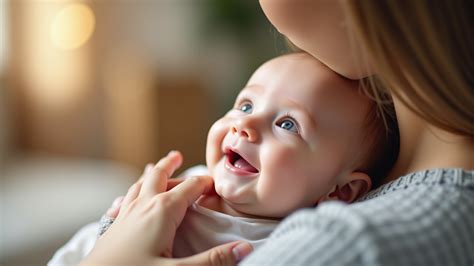 Baba mosolya alvás közben