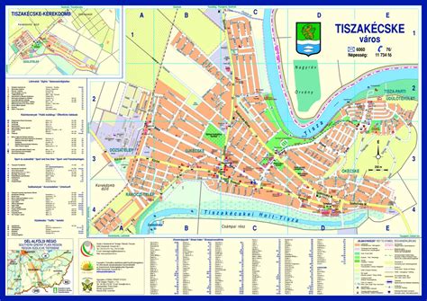 Térkép Tiszakécske óvodákkal