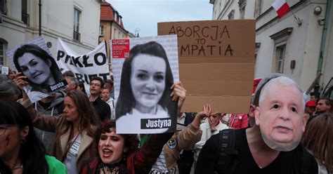 Tiltakozás az abortusztilalom ellen Lengyelországban