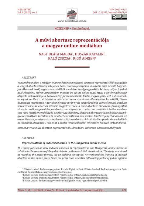 Művi abortusz folyamata