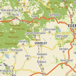 Térkép Noszvajról és környékéről