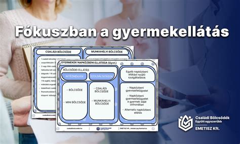 A bölcsődei ellátás formái