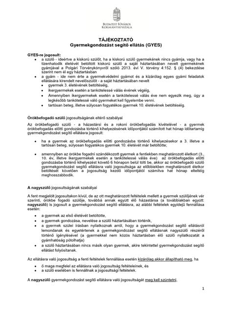 Gyermekgondozást segítő ellátás (GYES) összege