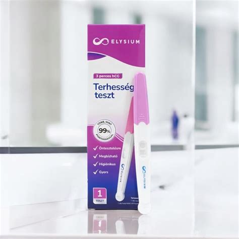 HCG hormon kimutatása terhességi teszttel