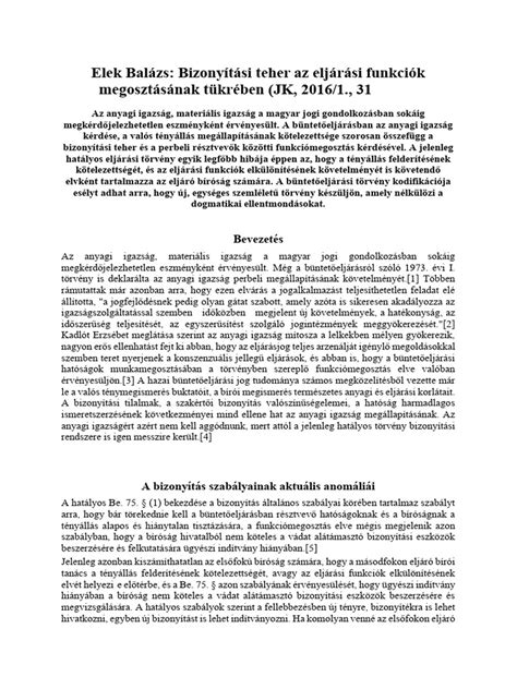 A bizonyítási teher megoszlása különböző jogterületeken