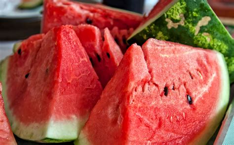 Görögdinnye szeletek frissítően