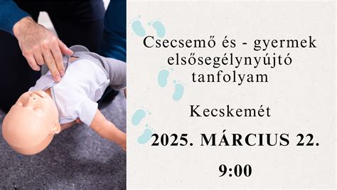 Csecsemő CPR gyakorlata