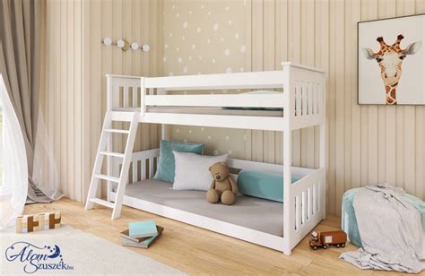 Emeletes gyerekágy különböző színekben