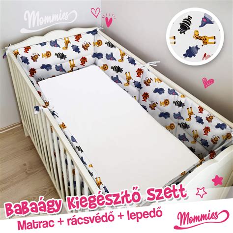 Babaágy matrac és szenzorlapok elhelyezése