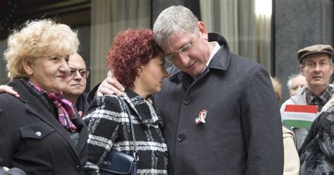 Gyurcsány Ferenc és édesanyja Varga Katalin