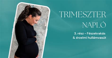 A harmadik trimeszter táplálkozása és mozgása