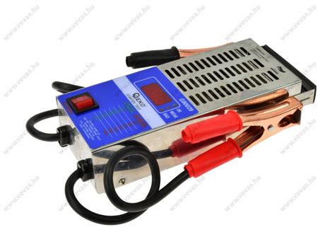 digitális akkumulátor tesztelő