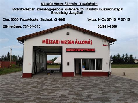 Teherautó műszaki vizsga állomás