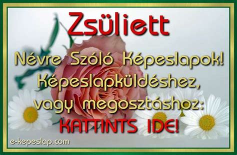 Különböző típusú névre szóló képeslapok