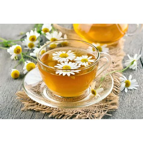 Kamilla virág és tea