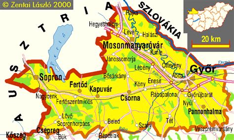 Csobád település térképe