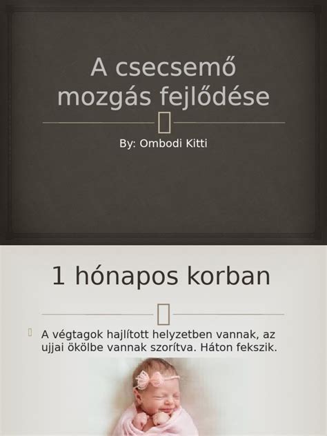 Csecsemő fejének fejlődése