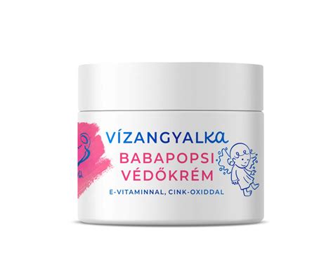 Összetevők listája egy babapopsi krémen