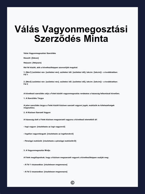Válás terhei