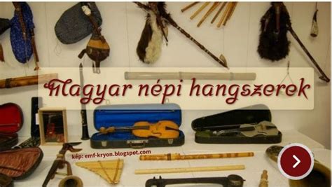 különböző népi hangszerek