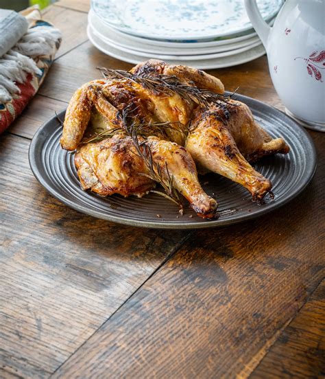 Faragókés egy sült csirkén