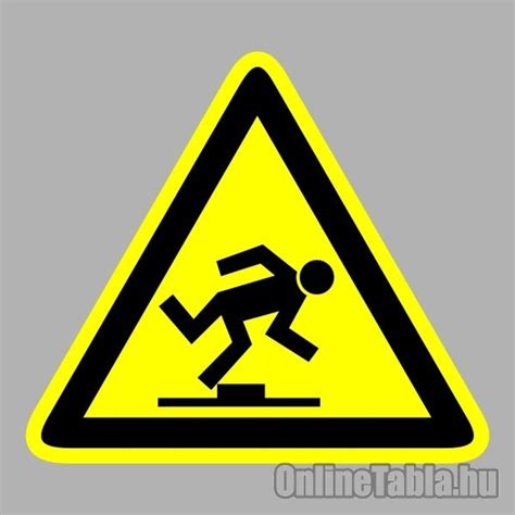 Figyelmeztető és óvintézkedésre utaló piktogramok