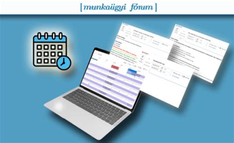 időtervezés naptárral