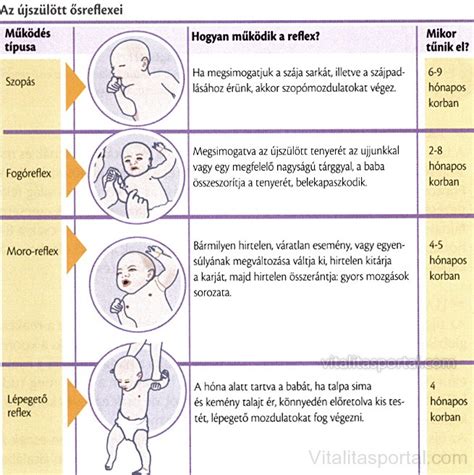újszülött érzékszervek fejlődése