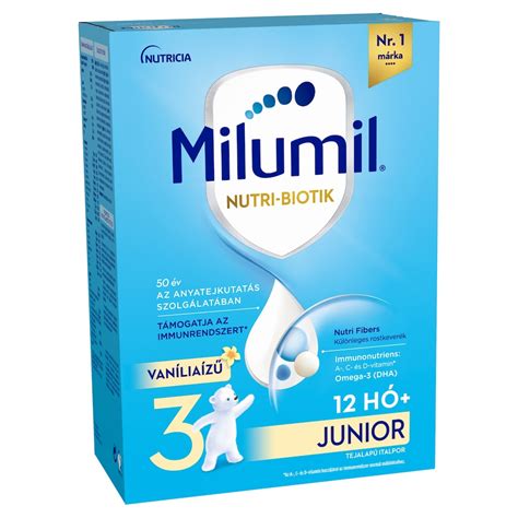 Infografika a Milumil 3 Junior elkészítéséhez